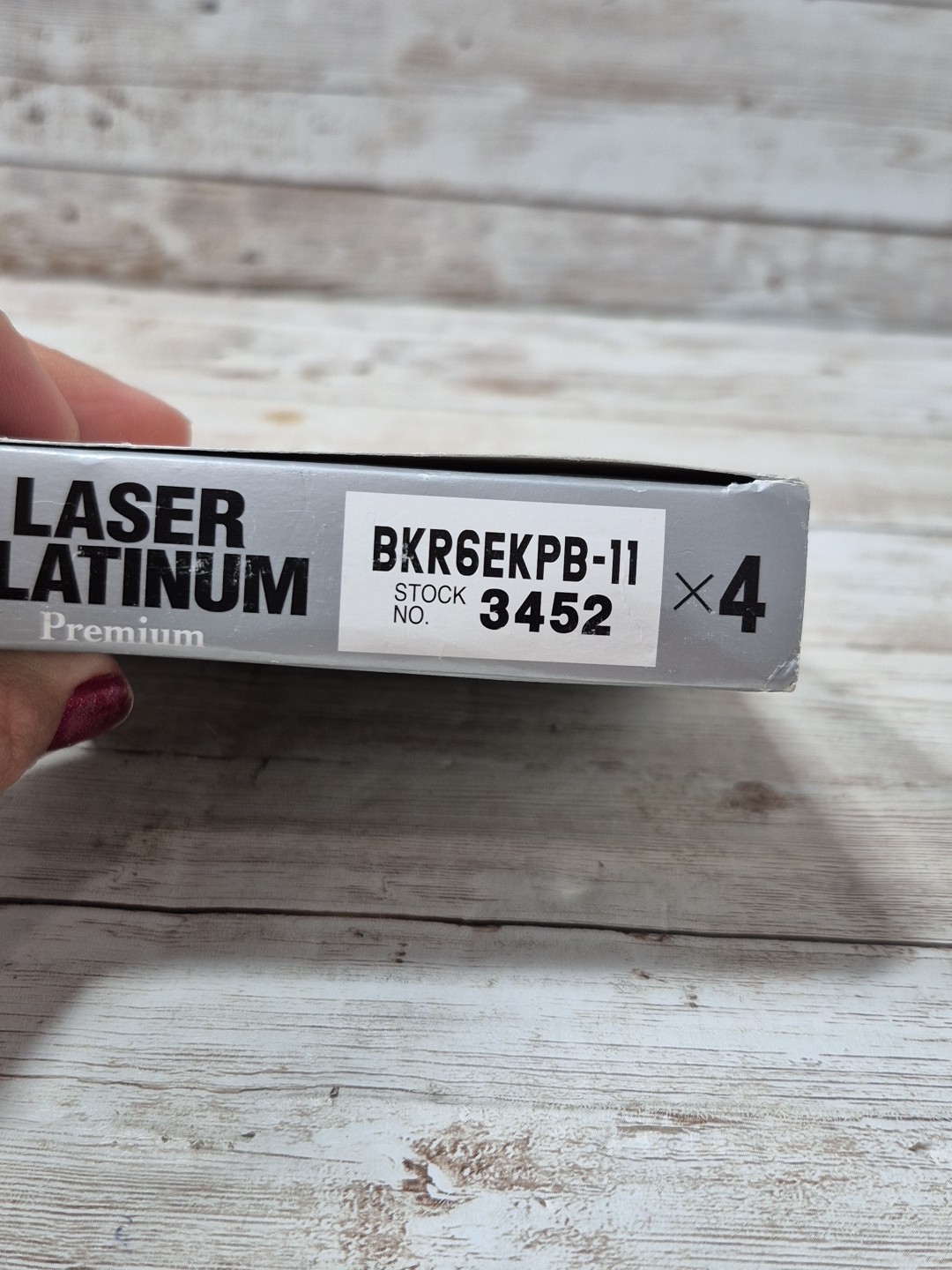 4-PCS- NGK  3452 BKR6EKPB11 Laser Platinum Ngk 