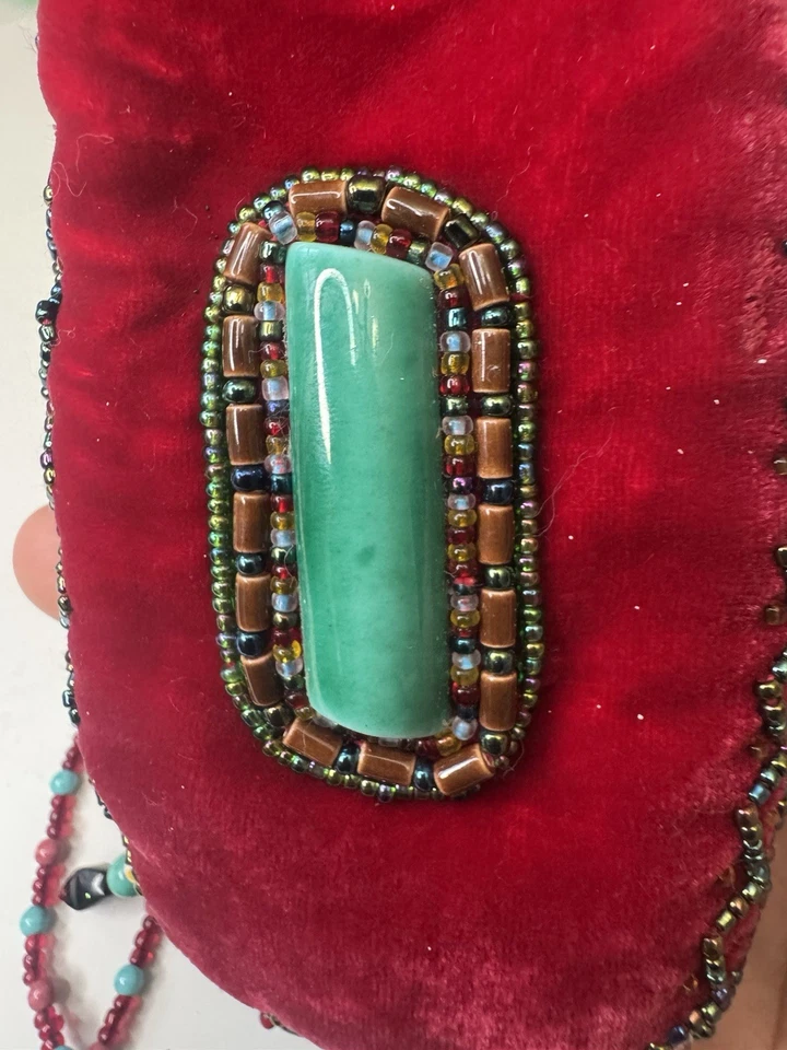 100% Silk Velvet Coin Purse - Image 4 of 4