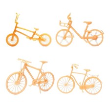 Fahrradmodell im Maßstab 1:64, Miniatur-Fahrradmodell aus Kunstharz,