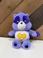 Care Bear Cousins 2016 Purple Bright Heart Raccoon 9" Just Play Light Bulb