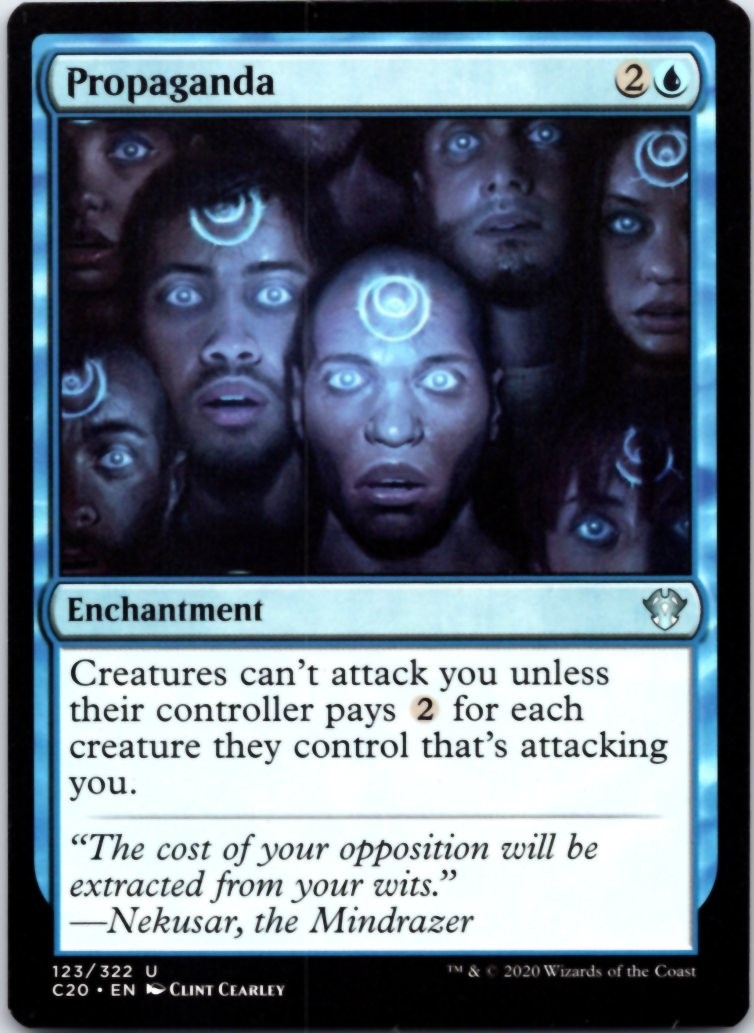 Propaganda Commander 2020, 123 NM