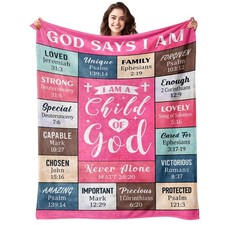 Christian Gifts for Women - Baptism Gifts for Girl - I Am A Child Of God Blan...