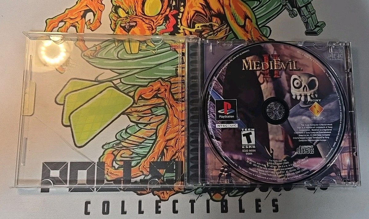 Medievil 2 (2000) Sony PlayStation No Manual Cleaned & Tested