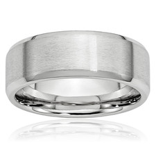 Cobalt Edge 8mm Classic Wedding Ring