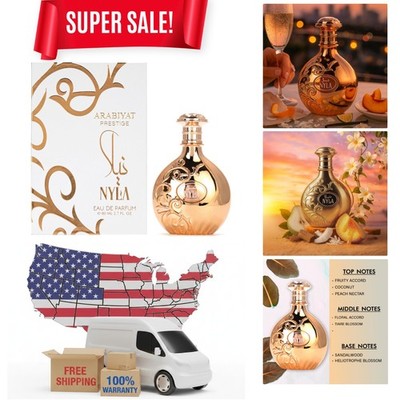 Prestige Nyla Eau De Parfum 2024 Release - Long-Lasting Jasmine & Rose
