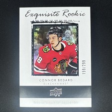 2023-24 Upper Deck Exquisite Rookie - Connor Bedard /299 Rookie #RR-CB (RC)