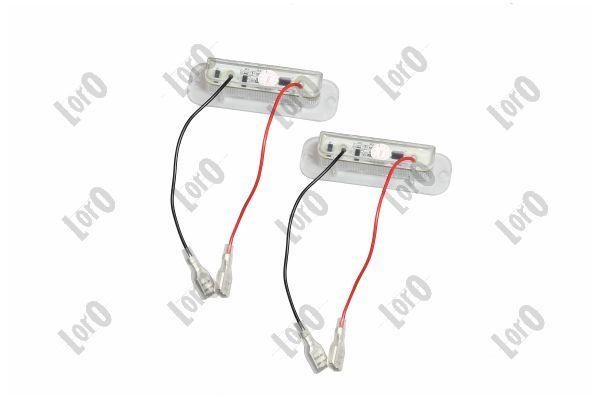 ABAKUS LED License Plate Light L54-210-0014LED for Mercedes-Benz Pair