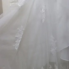 Wedding Dress with Back Tuck, Size 77-88, 165-175cm