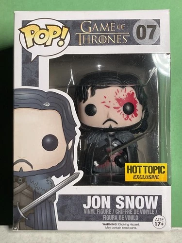 Funko POP Game of Thrones 07 Hot Topic Exclusive Jon Snow