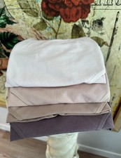 Breezies Set of 4 Seamless Cotton Brief Panties 1X Nude Shades New a346548