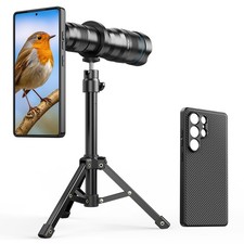 APEXEL 36x Telephoto Lens with iPhone 15/16/17 Samsung series for Travel