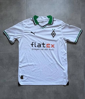 Borussia Mönchengladbach Puma Home Shirt FlatEx White L | eBay