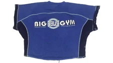 Everlast Big Gym International Competition Vintage Blue Workout Shirt Size Large