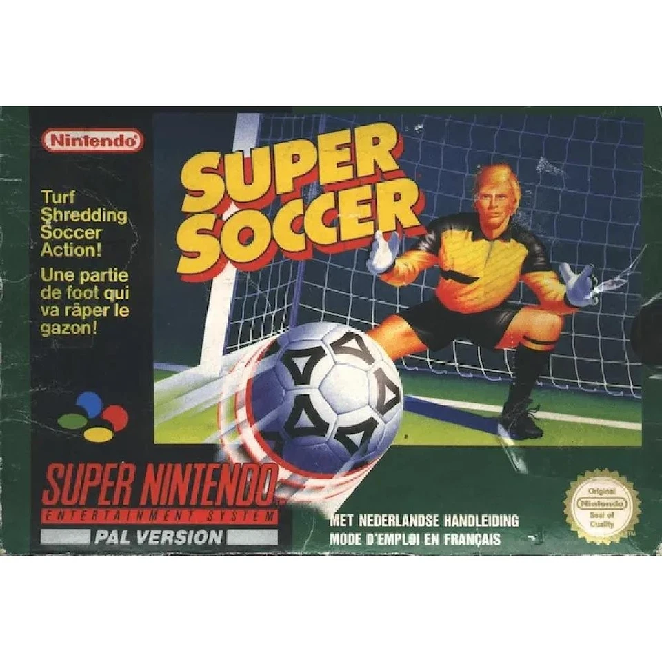Jeu Snes Super Soccer - Photo 1/1