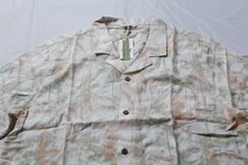 Marine Layer Men's Tencel Linen Faded Palm Print Resort Shirt AP2 Medium