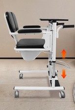 Elevador hidráulico de pacientes 330 lb silla de transferencia movilidad ayuda para ancianos elevador de silla de ruedas