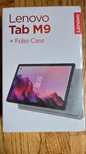 Lenovo Tablet, 32GB Storage, 9 Inch, Gray New in Box