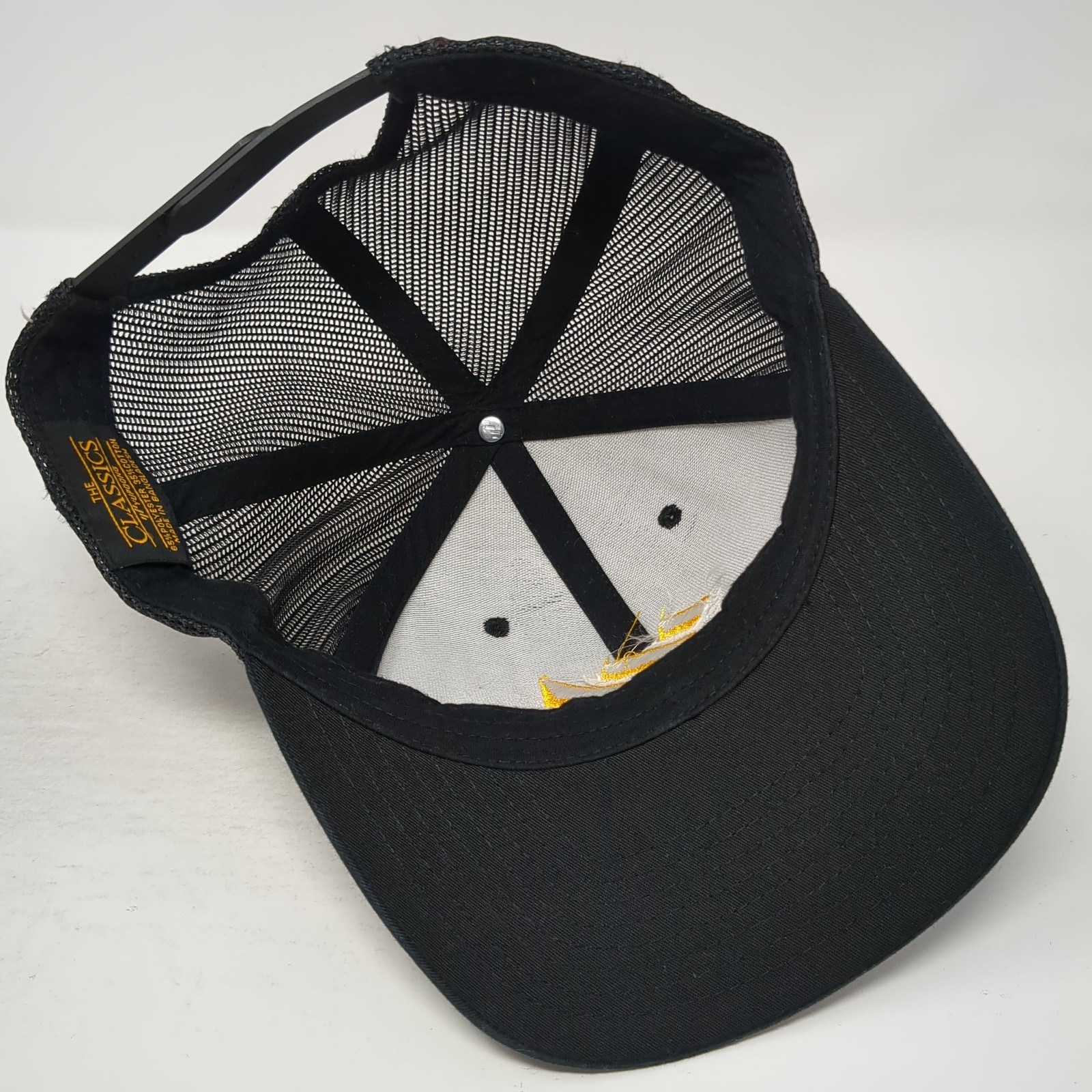 Work Sharp Snapback Trucker Hat Black One Size Em… - image 8