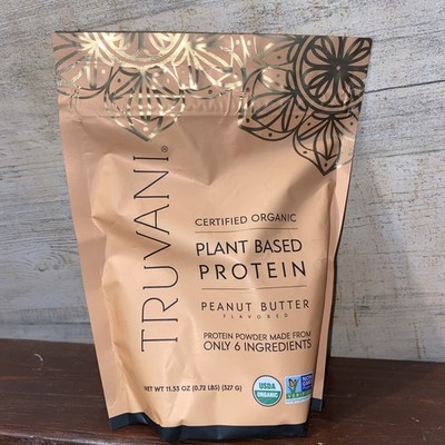 Truvani Plant Based Protein - 11.53oz Peanut Butter