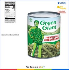 French Style Green Beans 14.5 Ounce Cans Pack of 24 Vegetable Side Dish