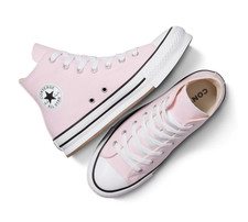Converse Kid's Size 6 - Chuck Taylor All Star Lift Platform High,Pale Petal