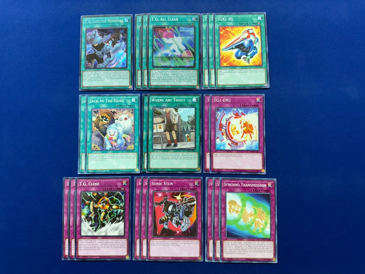 yugioh anti synchro deck Yu-Gi-Oh! 5D's - Bruno Antinomy's Complete T.G. (Tech Genius) Synchro Deck