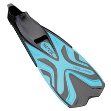 Azzurra, Snorkeling Fins for Adults and Children, Closed Foot Pocket in Soft ...
