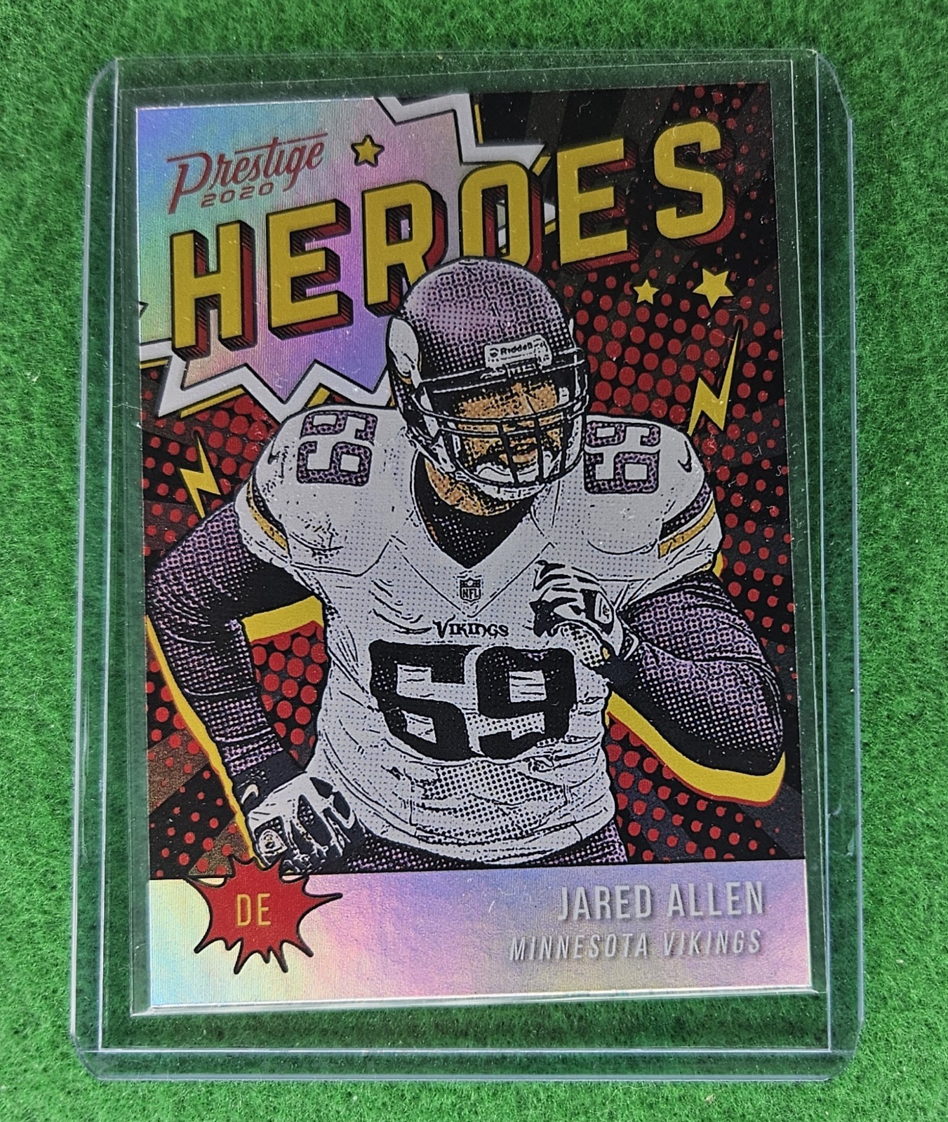2020 Panini Prestige - Heroes Jared Allen #HE-JA