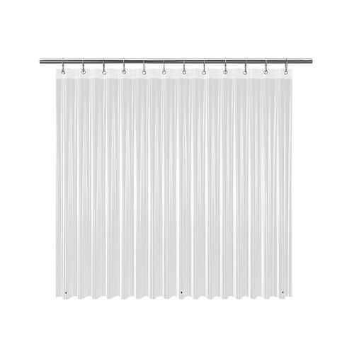 Klar Duschvorhang Liner 5G Schwerlast PEVA Wasserdicht mit 72"x72' Wasserdicht - Bild 1 von 8