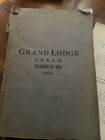 Masonic Manual Missouri 1921 W Amendments. St Louis Missouri — photo 2