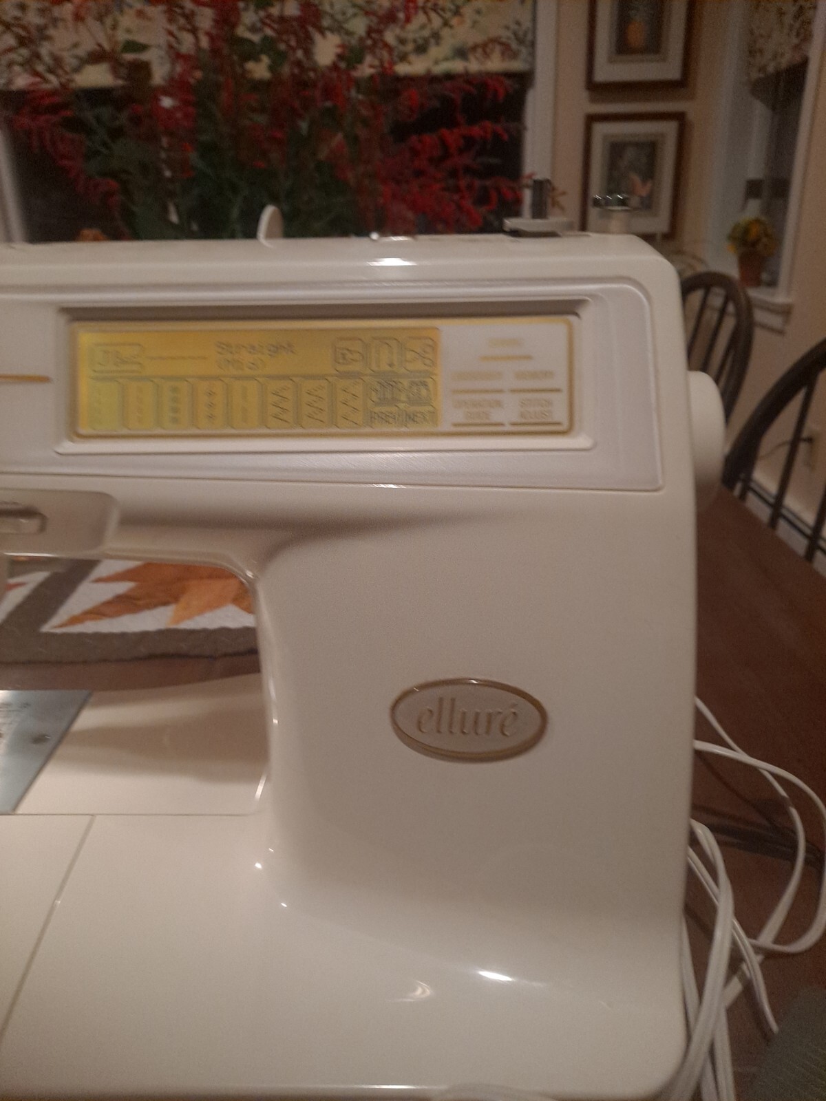 Baby Lock ESL Ellure Sewing Embroidery Machine with Accessories CASE