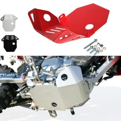 嵐 Front Skid Plate Low Engine Guard Cover For HONDA 1995-2007 XR250