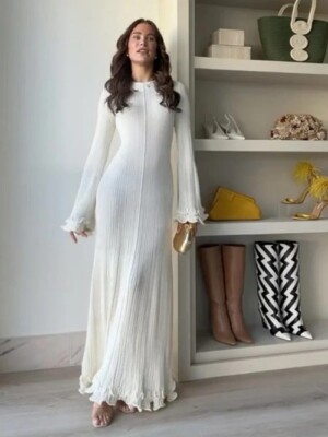 long strapless yellow dress Eden Strapless Maxi Dress
