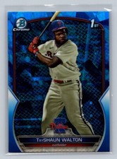 2023 Bowman Draft - Chrome Sapphire  #BDC-183 TayShaun Walton (RC)