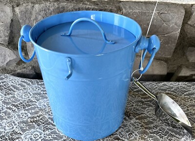 Light Blue I've Bucket W/Lid Liner And Scoop