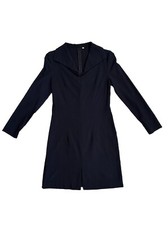 black long sleeve mini dress Size S