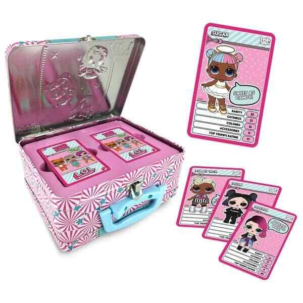 LOL Surprise Top Trumps Pack With Collectors Tin