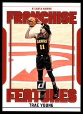 Trae Young 2023-24 Panini Donruss Basketball Franchise Features Atlanta Hawks 11
