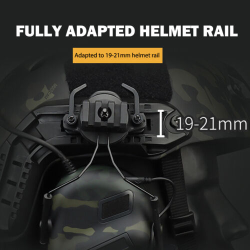 Taktische Airsoft-Headsets Jagd-Schieß-Headset Militärhelm-Zubehör - Bild 1 von 11
