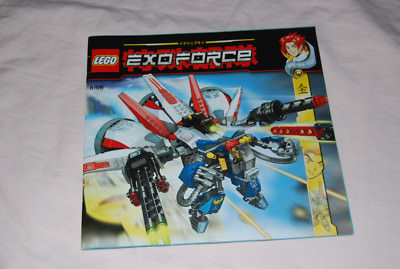 Lego Exo-Force 8106 Aero Boost Manual Only Instructions GUC | eBay