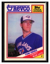 1988 Topps Revco League Leaders #31 Tom Henke