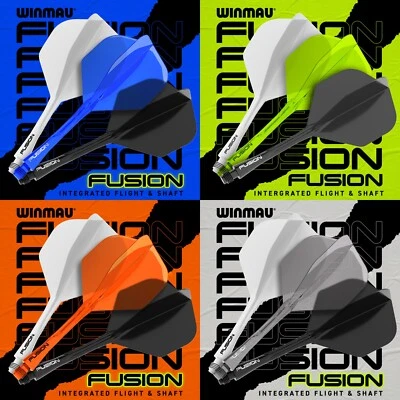 Winmau Fusion Dart Shaft & Flight System Dartflights Dartshafts Dartzubehör