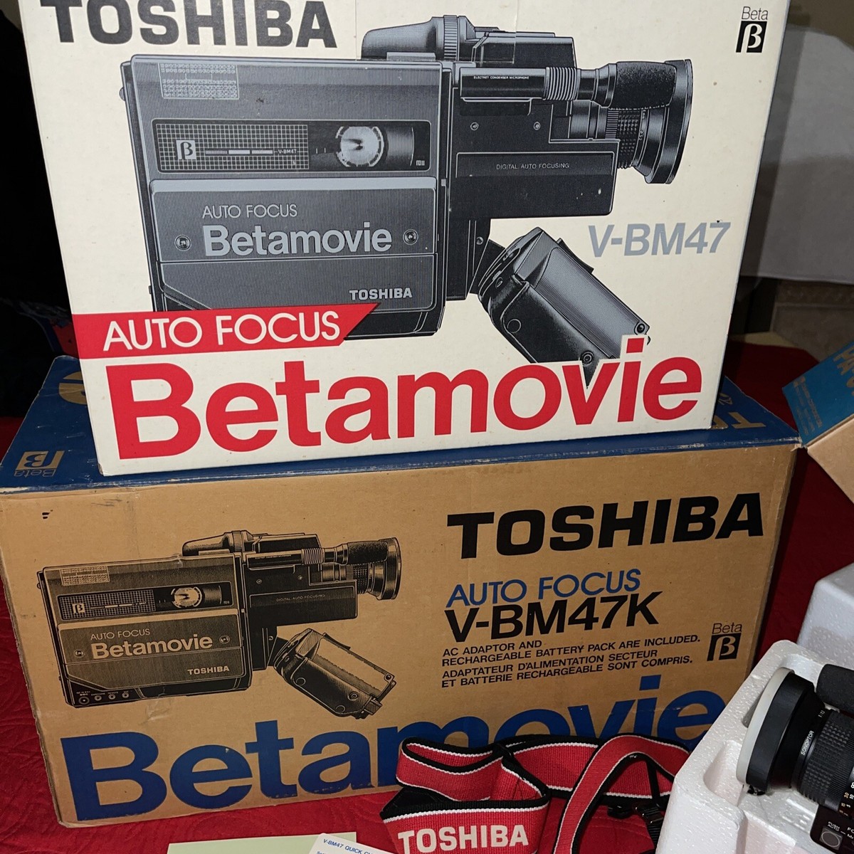 Toshiba Betamovie Cassette Camcorder Vintage 1984 | eBay