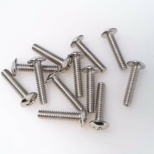 True Custom Shop 5/8" Single Coil Pickup Switch Screws 6-32 for Fender Strat