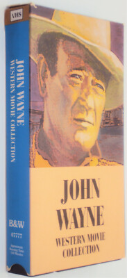 JOHN WAYNE WESTERN MOVIE COLLECTION VHS Blue Steel DESERT TRAIL Lawless Range 