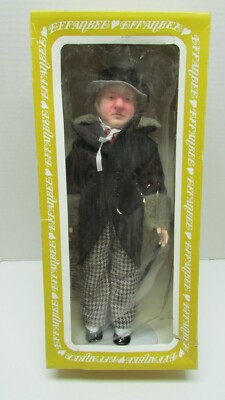 W.C. FIELDS, old movie star, EFFANBEE OUTFIT, SHOES, HAT, & CANE.