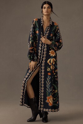 semi formal long dresses with sleeves Long Sleeve Lace Floral Formal Dress by LaDivine CD233
