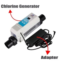 Complete Salt Water Pool Chlorine Generator System for 26000 Gallons Chlorinator