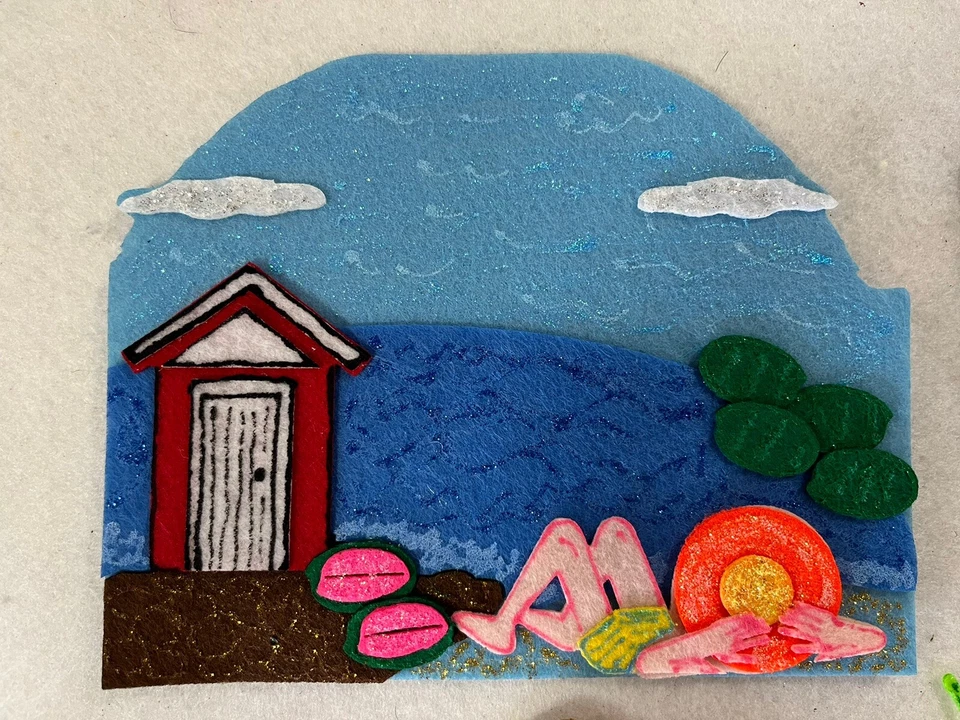 FELT BOARD/FLANNEL STORY RHYME TEACHER RESOURCE - DOEN BY THE BAY - image 2 of 4