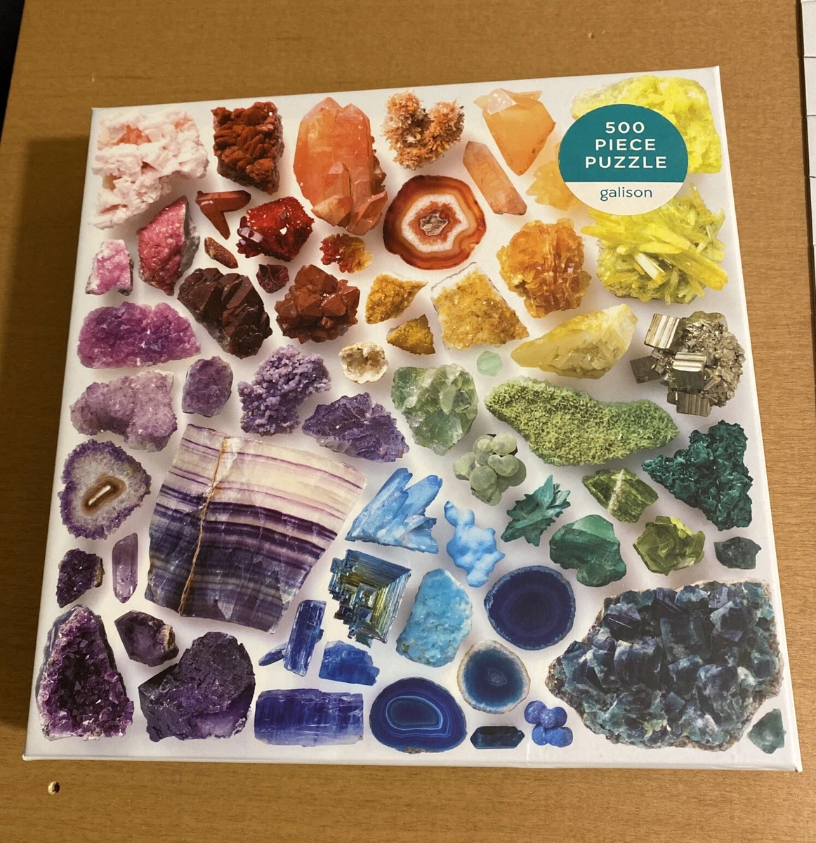 Rainbow Crystals 500 Piece Puzzle